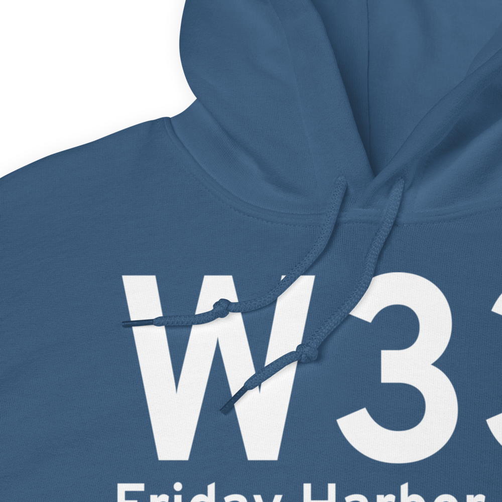 Friday Harbor (W33) Airport Hoodie Sweatshirt 
