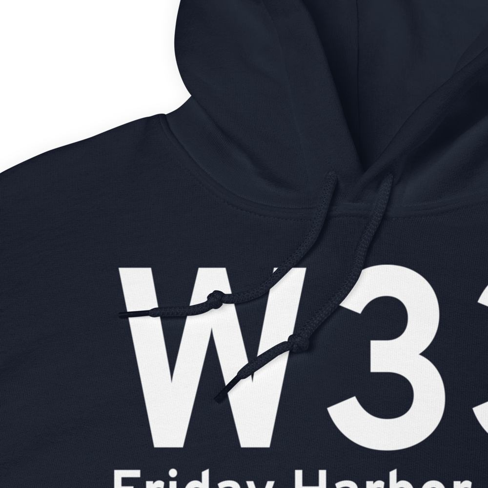 Friday Harbor (W33) Airport Hoodie Sweatshirt 