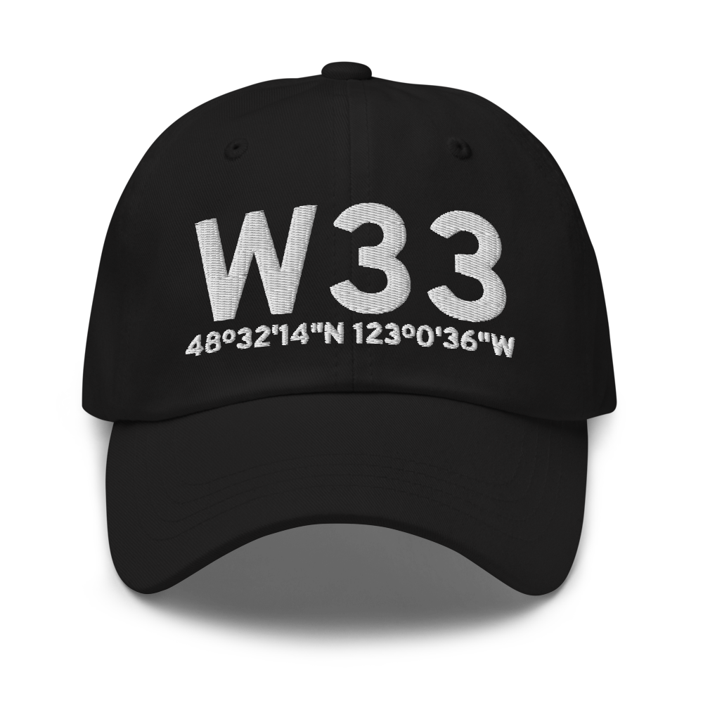Friday Harbor (W33) Airport Hat 