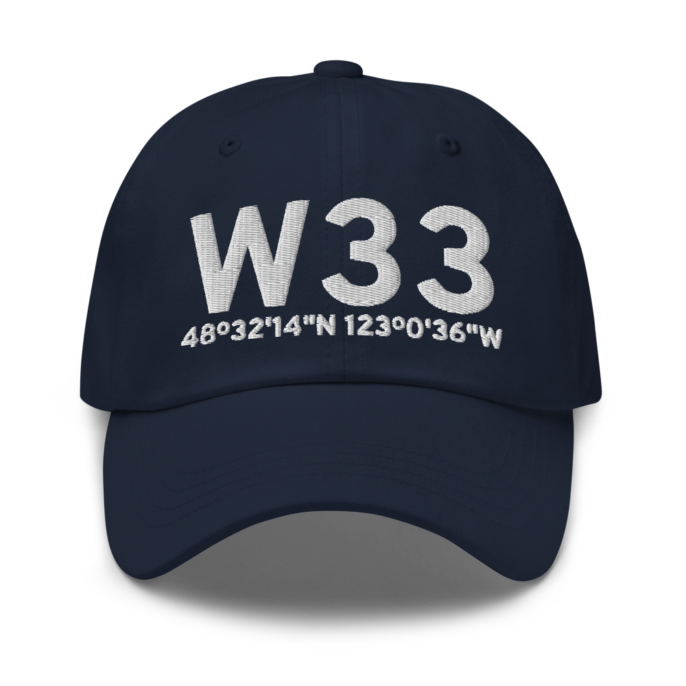 Friday Harbor (W33) Airport Hat 