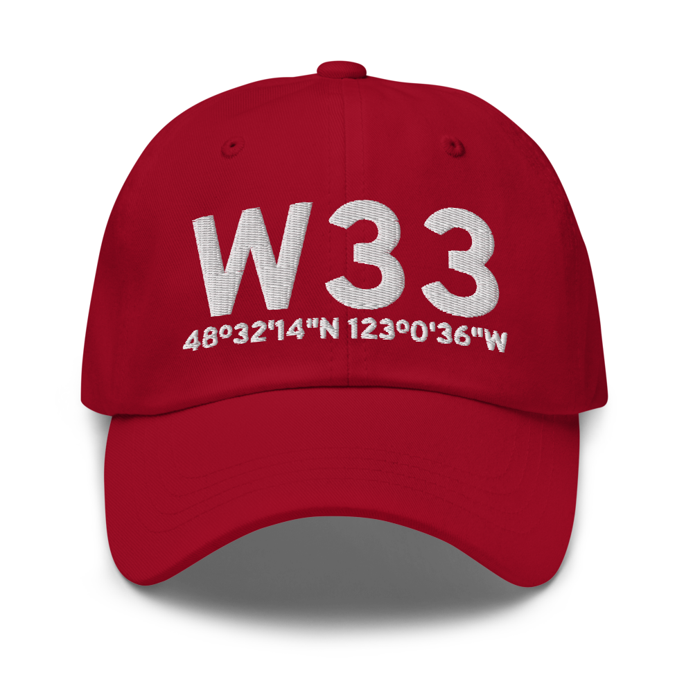 Friday Harbor (W33) Airport Hat 