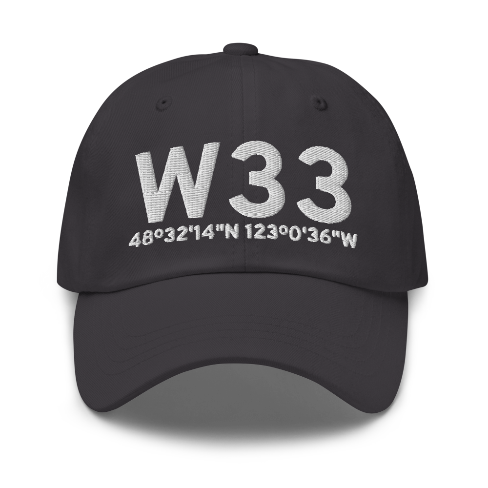 Friday Harbor (W33) Airport Hat 
