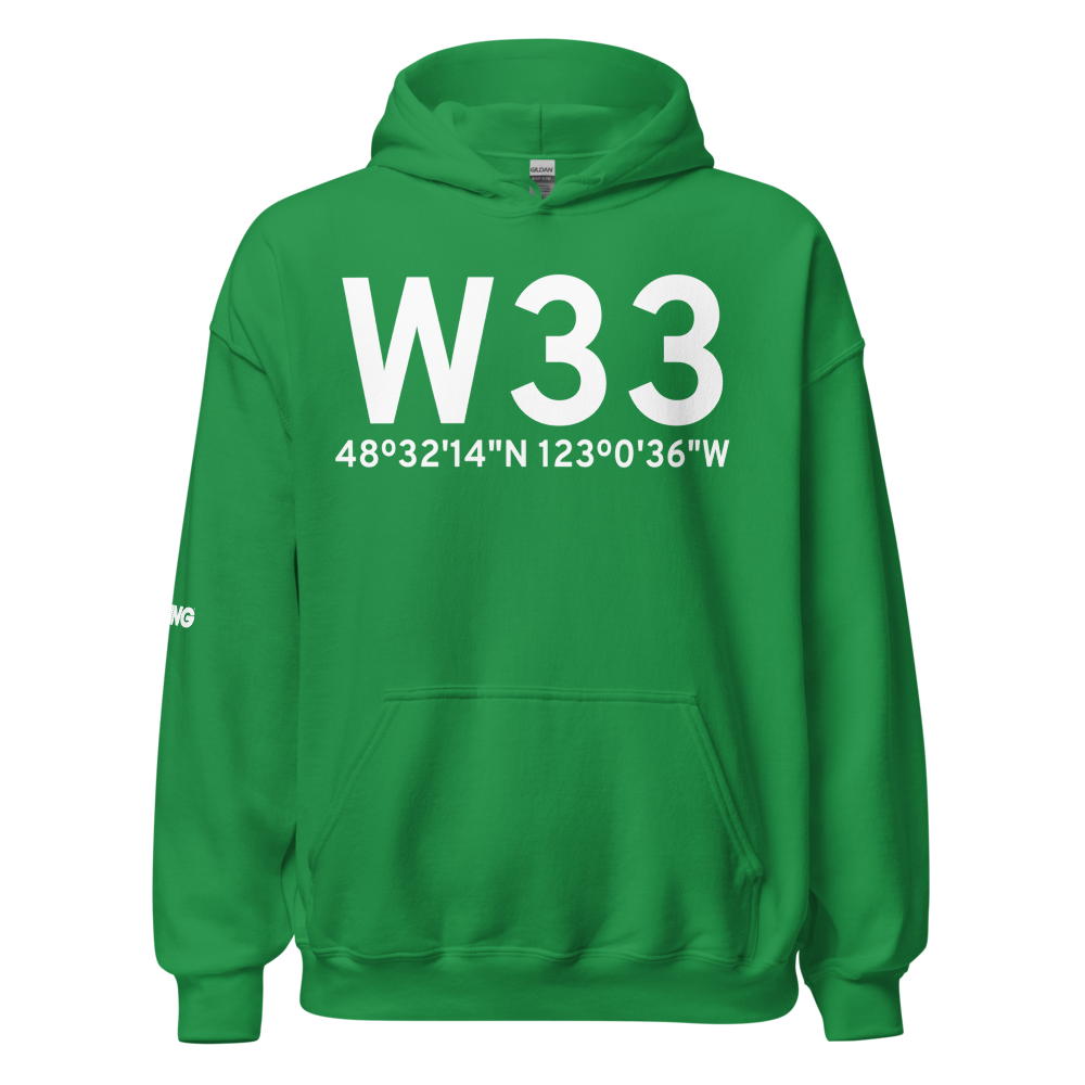 Friday Harbor (W33) Airport Hoodie Sweatshirt 