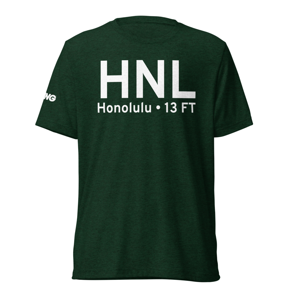 Honolulu (PHNL) Airport Tri-blend T-Shirt 