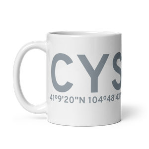 Cheyenne (KCYS) Airport Mug