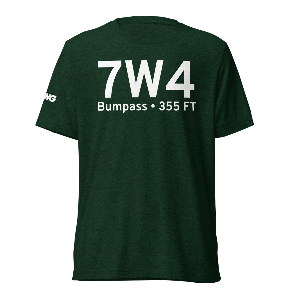 Bumpass (7W4) Airport Tri-blend T-Shirt 