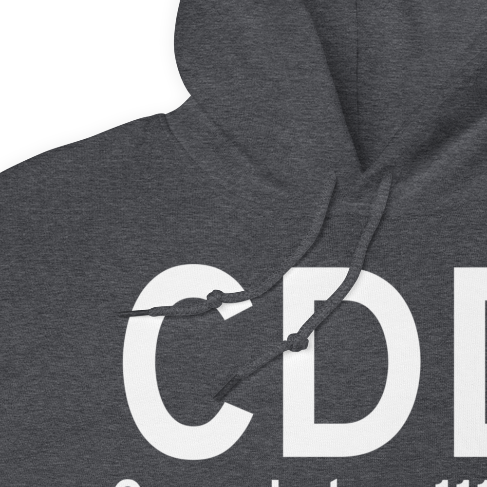 Crane Lake (CDD) Airport Hoodie Sweatshirt 