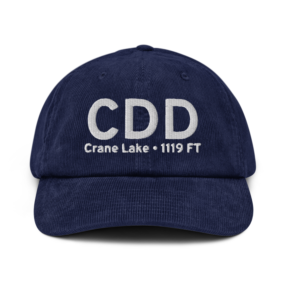Crane Lake (CDD) Airport Hat 