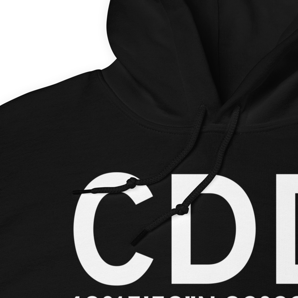 Crane Lake (CDD) Airport Hoodie Sweatshirt 