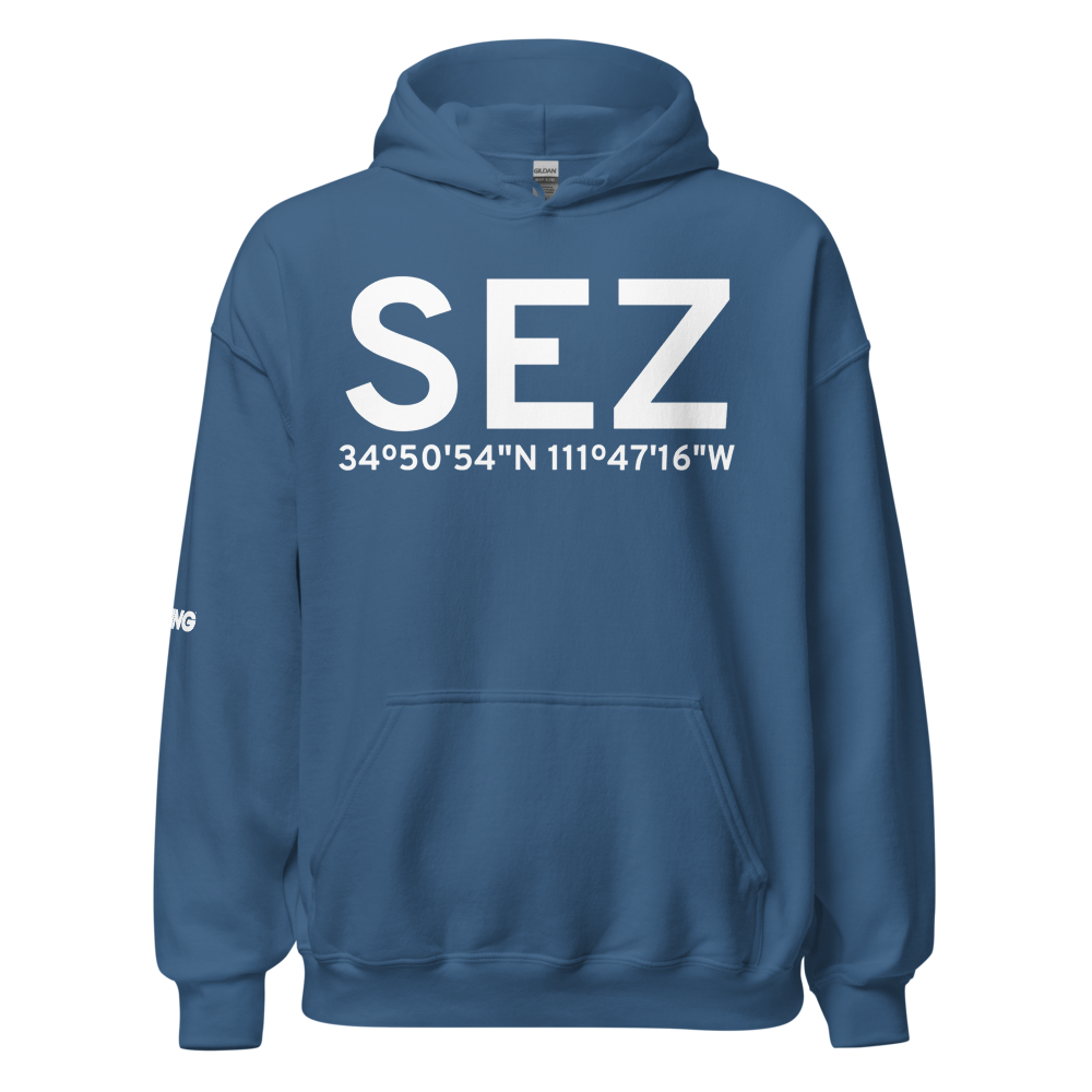 Sedona (KSEZ) Airport Hoodie Sweatshirt 