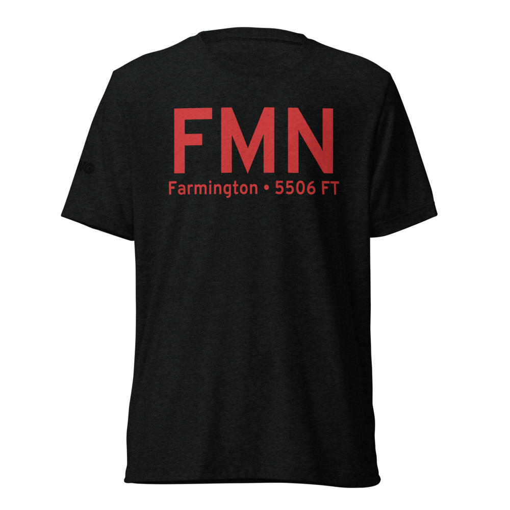 Farmington (KFMN) Airport Tri-blend T-Shirt 