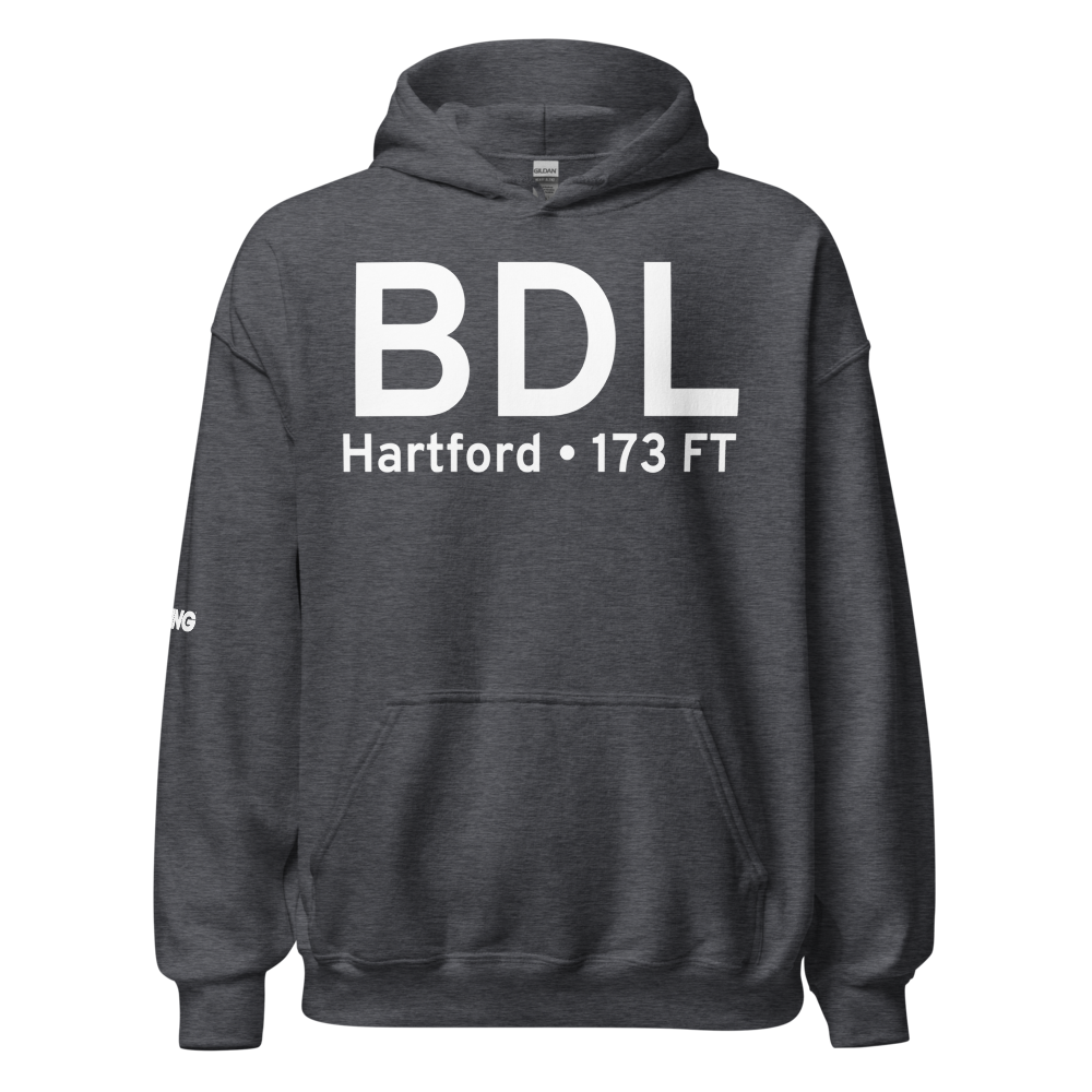 Hartford (KBDL) Airport Hoodie Sweatshirt 