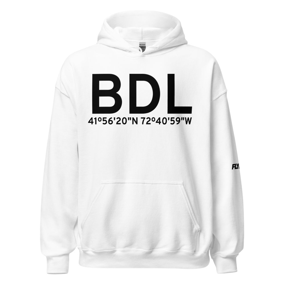 Hartford (KBDL) Airport Hoodie Sweatshirt 