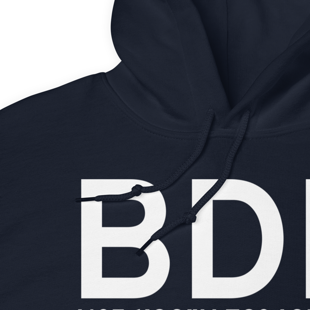 Hartford (KBDL) Airport Hoodie Sweatshirt 
