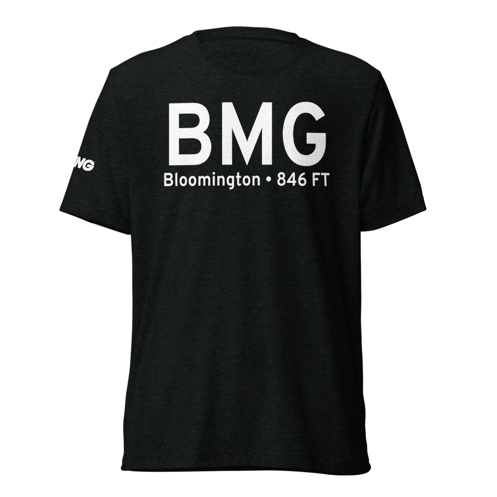 Bloomington (KBMG) Airport Tri-blend T-Shirt 