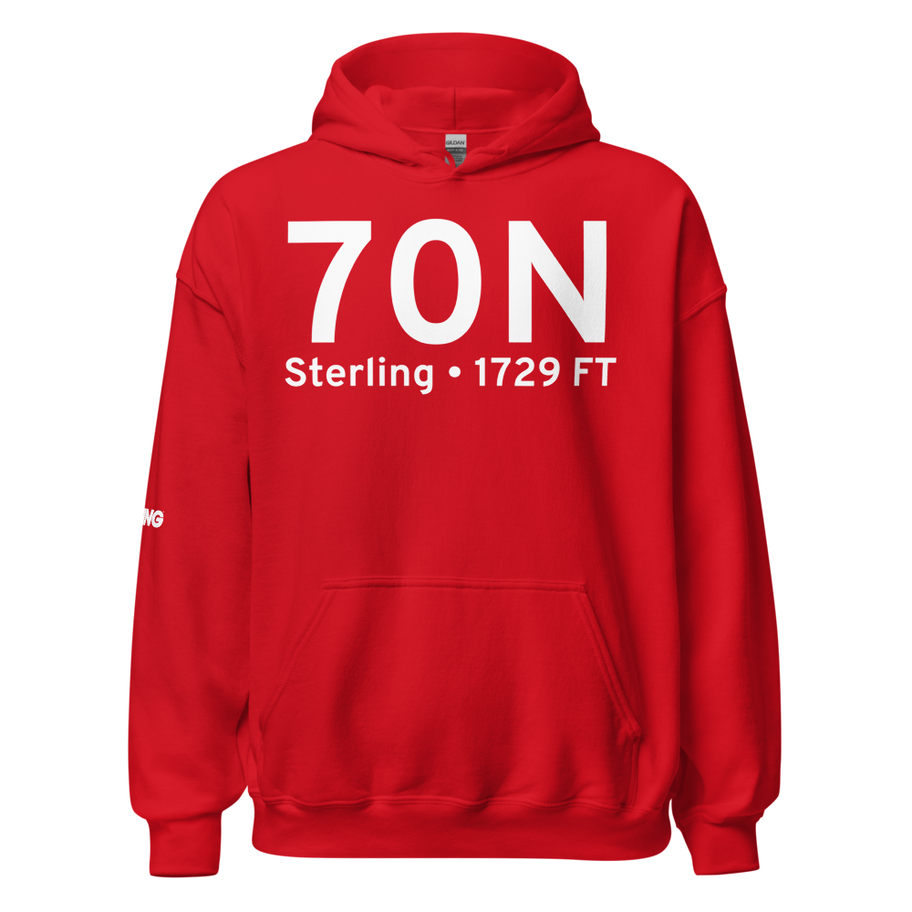 Sterling (70N) Airport Hoodie Sweatshirt 