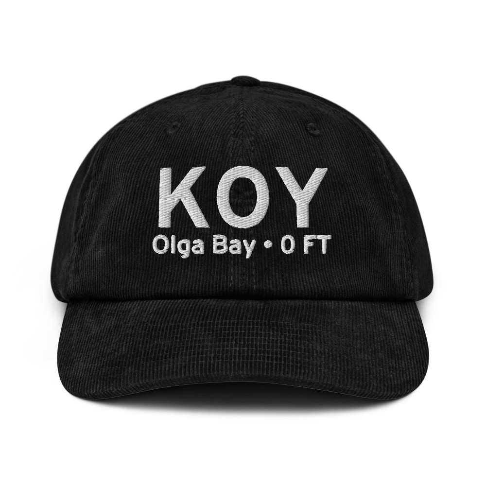 Olga Bay (KOY) Airport Hat 