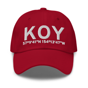 Olga Bay (KOY) Airport Hat