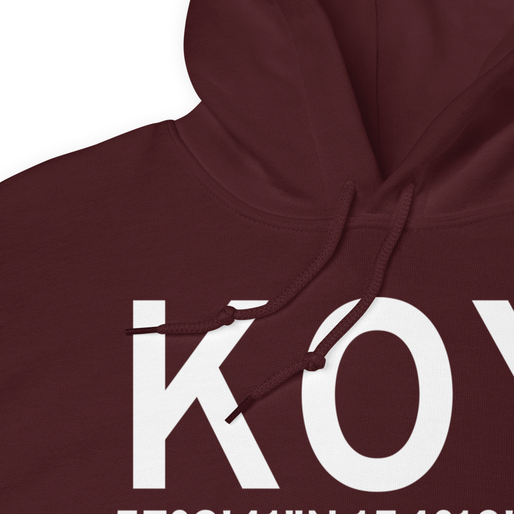 Olga Bay (KOY) Airport Hoodie Sweatshirt 