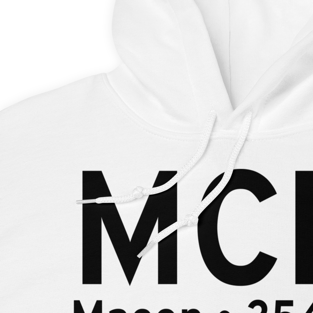 Macon (KMCN) Airport Hoodie Sweatshirt 