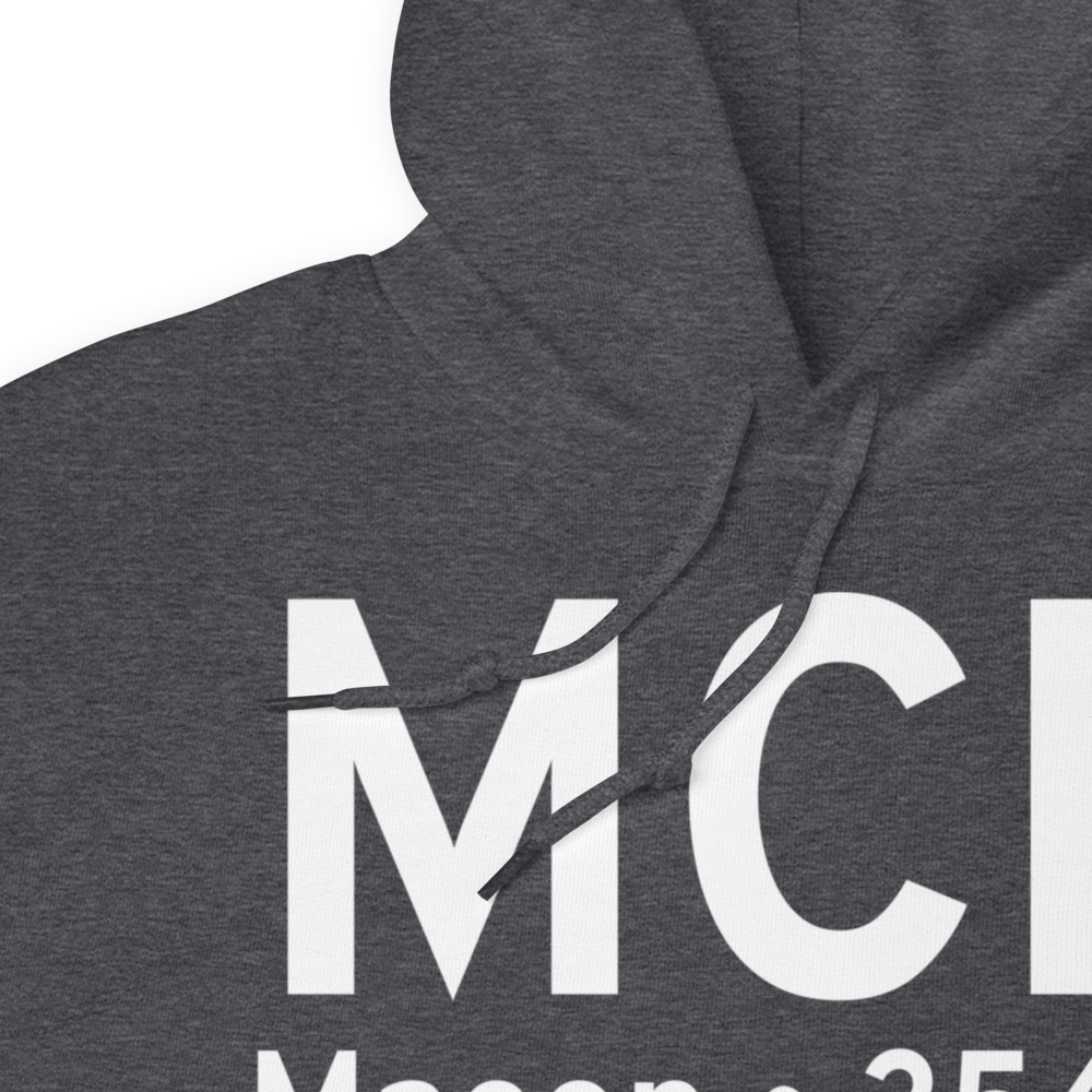 Macon (KMCN) Airport Hoodie Sweatshirt 
