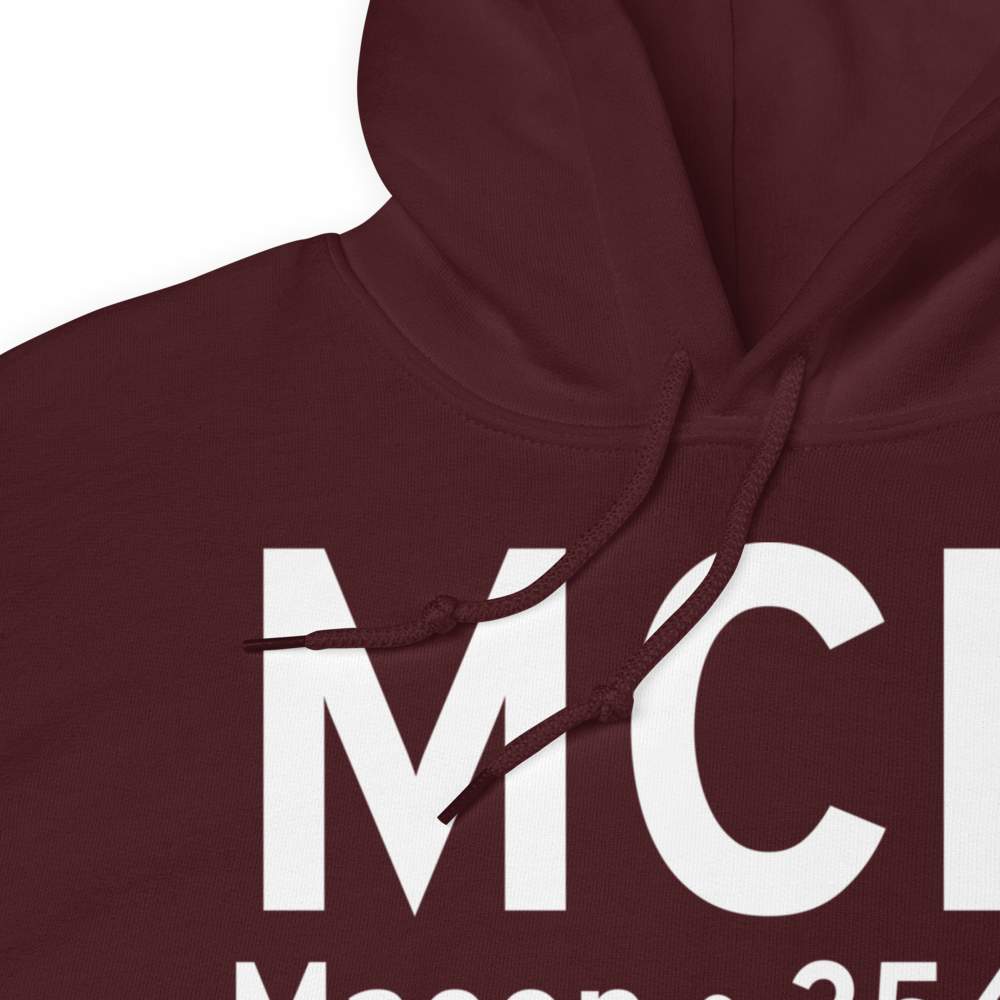 Macon (KMCN) Airport Hoodie Sweatshirt 