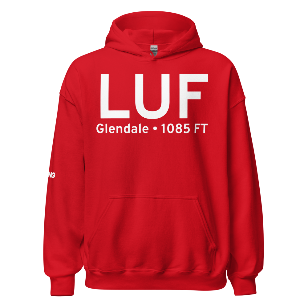 Glendale (KLUF) Airport Hoodie Sweatshirt 