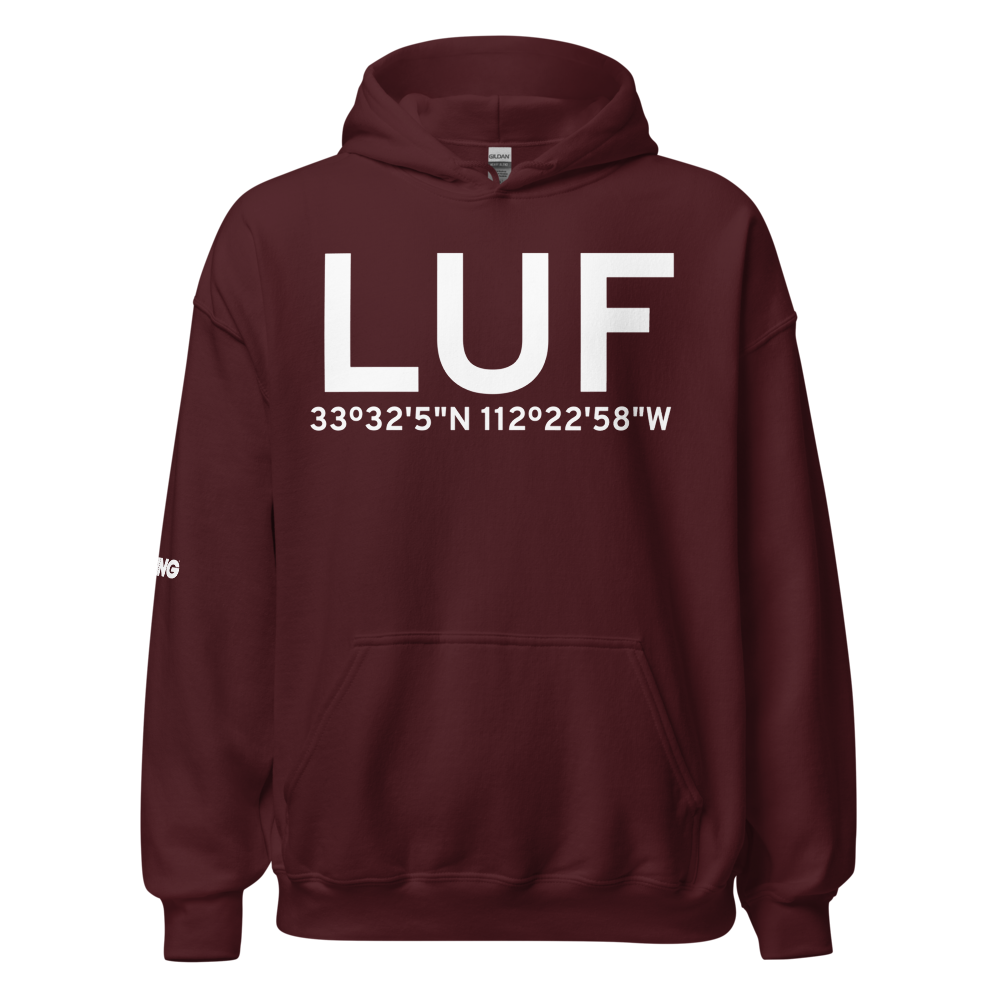 Glendale (KLUF) Airport Hoodie Sweatshirt 