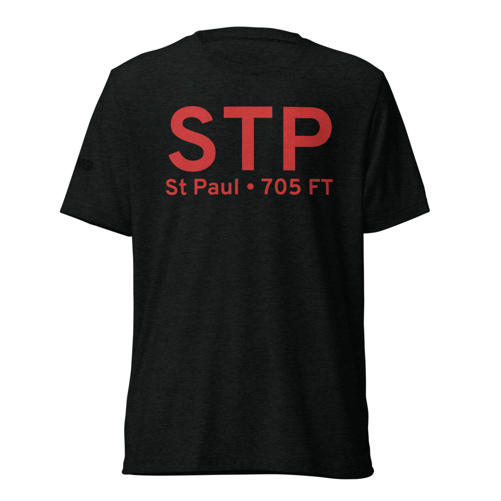 St Paul (KSTP) Airport Tri-blend T-Shirt 