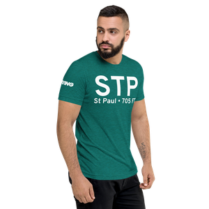 St Paul (KSTP) Airport Tri-blend T-Shirt