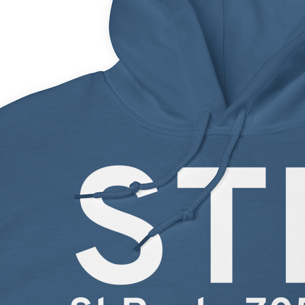 St Paul (KSTP) Airport Hoodie Sweatshirt 