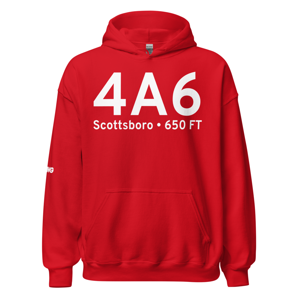 Scottsboro (K4A6) Airport Hoodie Sweatshirt 