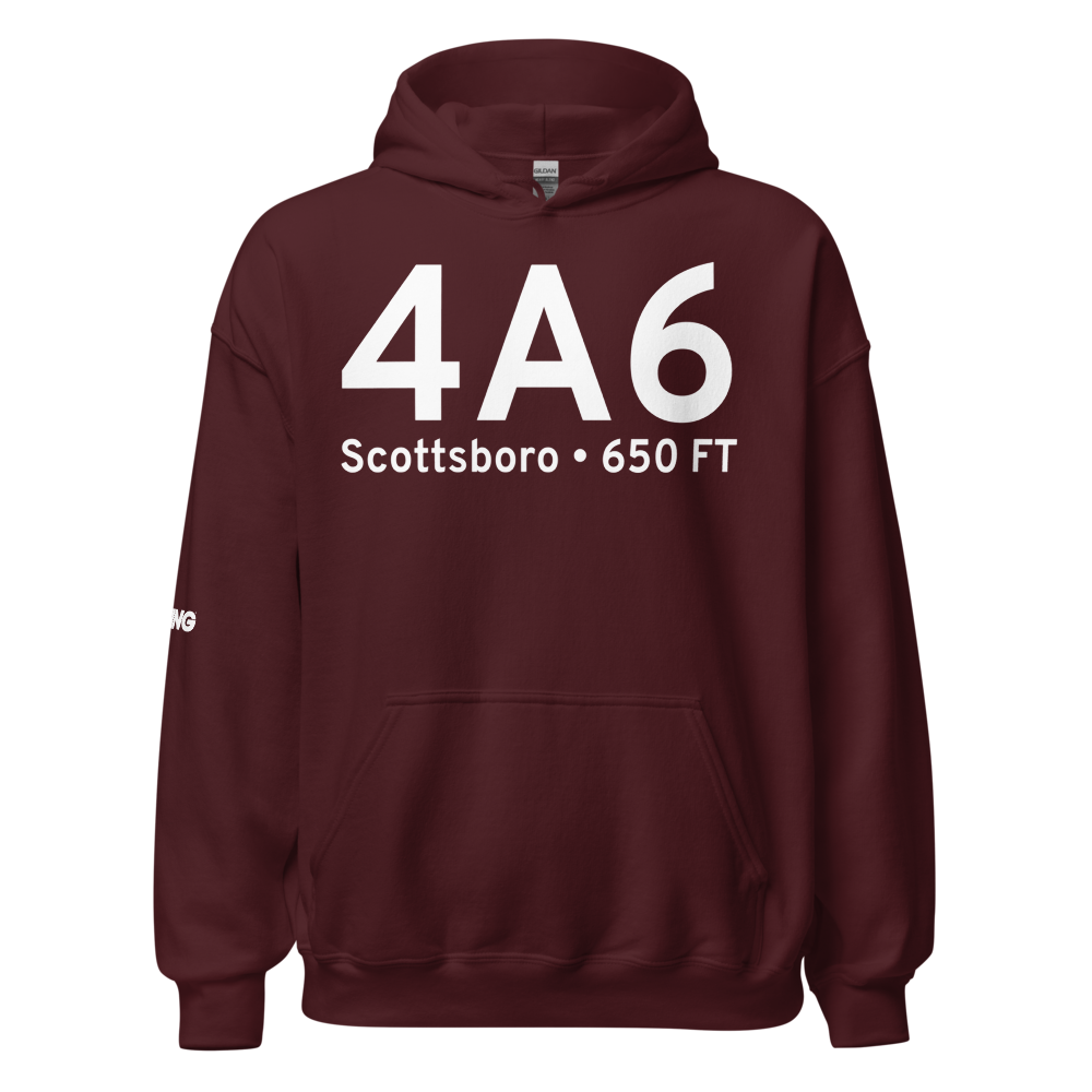 Scottsboro (K4A6) Airport Hoodie Sweatshirt 