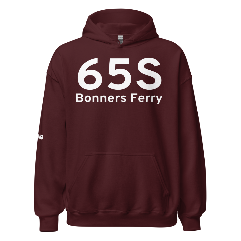 Bonners Ferry (K65S) Airport Hoodie Sweatshirt 