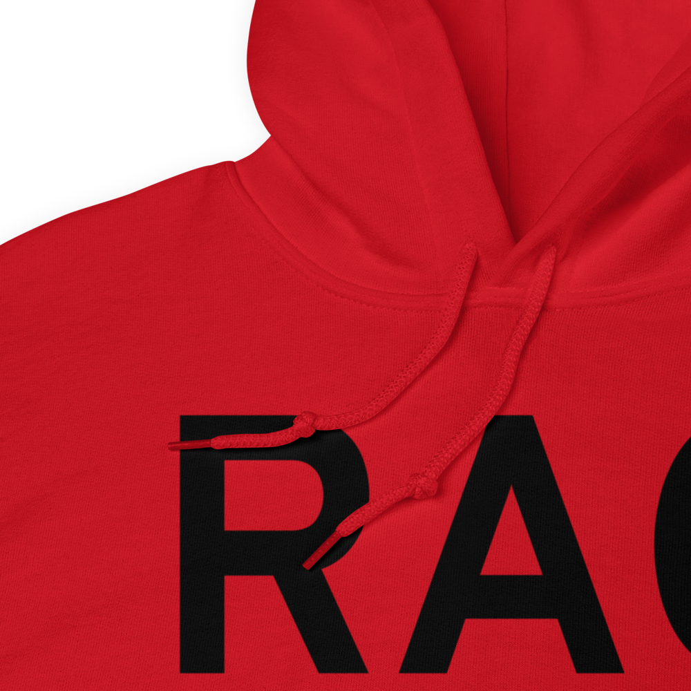 Racine (KRAC) Airport Hoodie Sweatshirt 