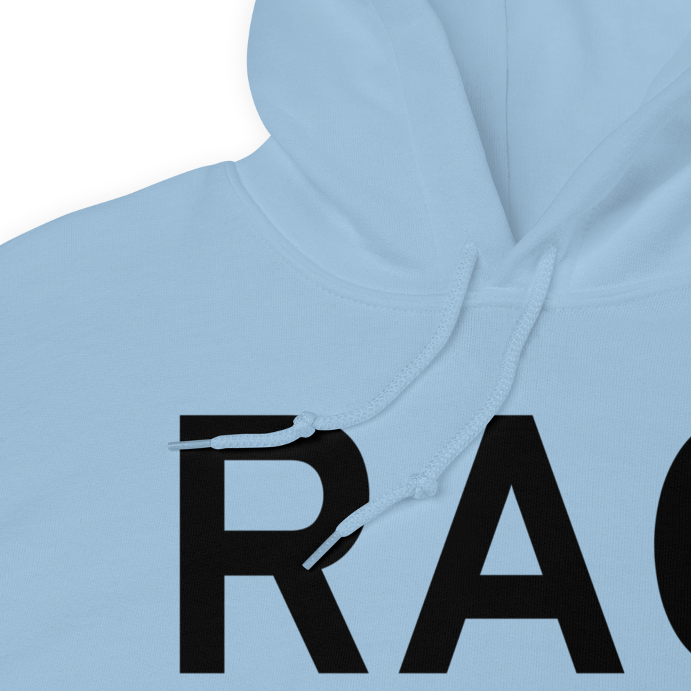 Racine (KRAC) Airport Hoodie Sweatshirt 