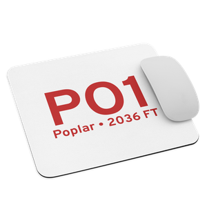 Poplar (PO1) Airport  Mouse Pad