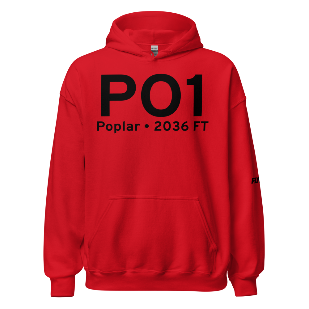 Poplar (PO1) Airport Hoodie Sweatshirt 