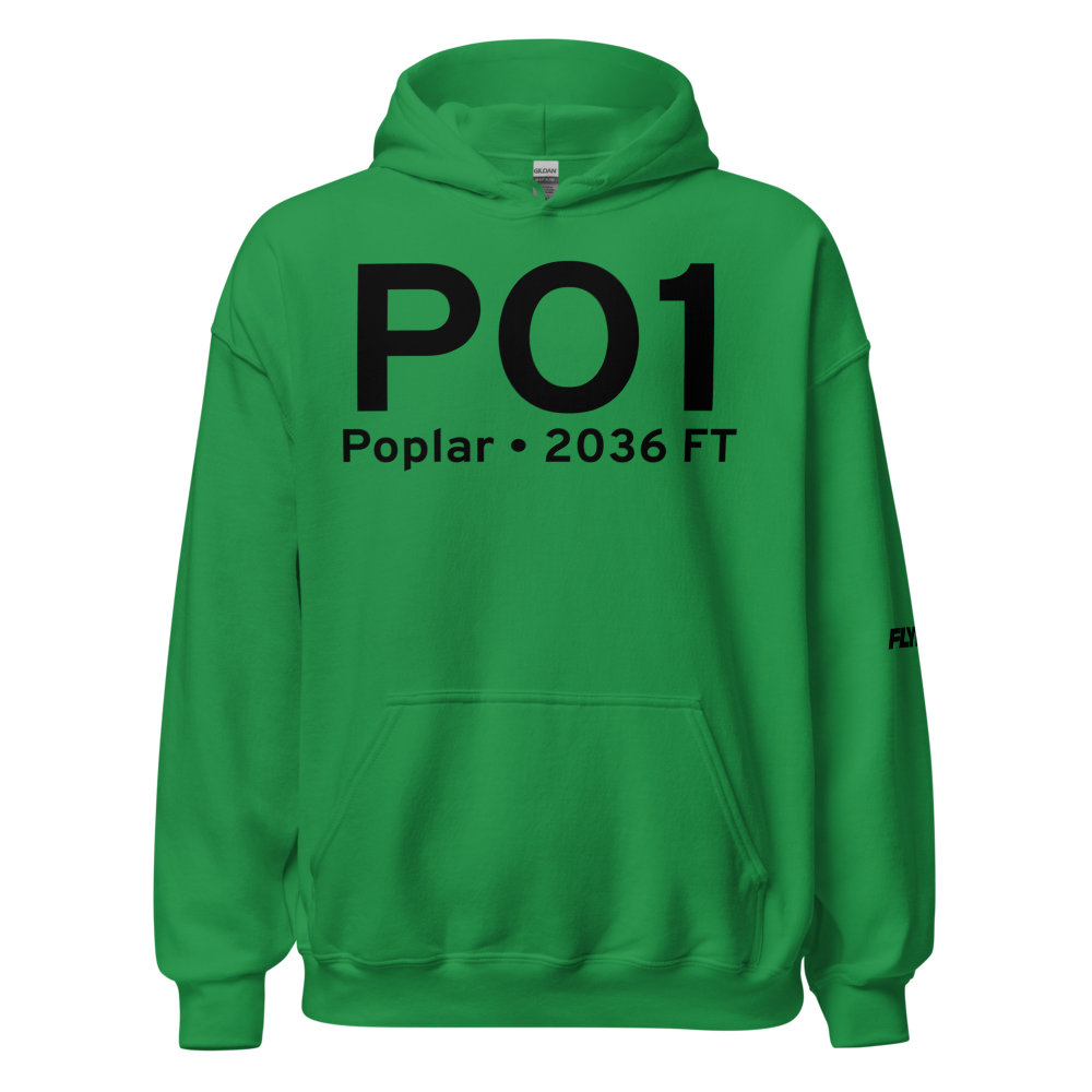 Poplar (PO1) Airport Hoodie Sweatshirt 