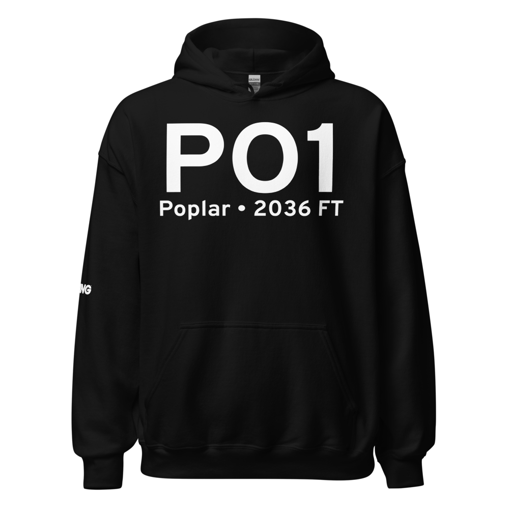 Poplar (PO1) Airport Hoodie Sweatshirt 