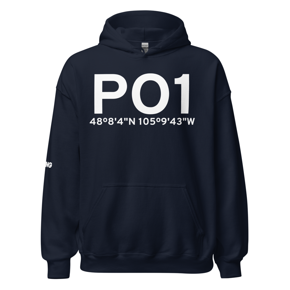 Poplar (PO1) Airport Hoodie Sweatshirt 