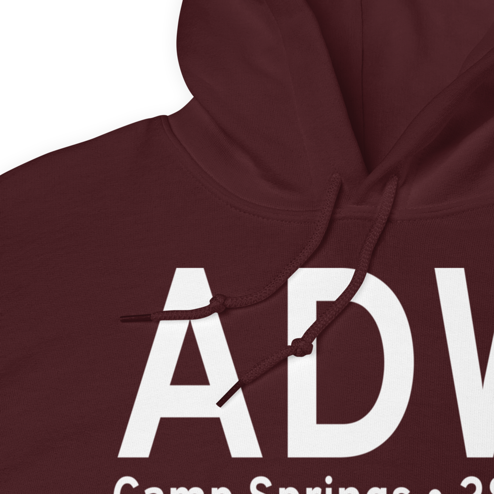 Camp Springs (KADW) Airport Hoodie Sweatshirt 