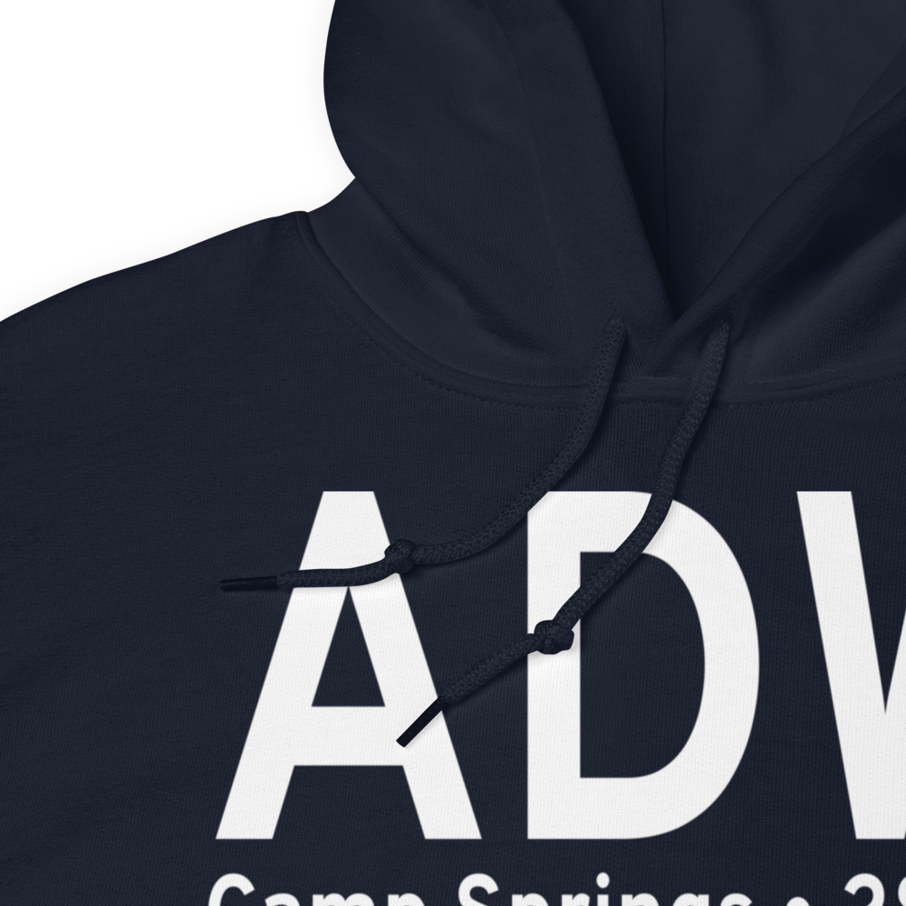 Camp Springs (KADW) Airport Hoodie Sweatshirt 