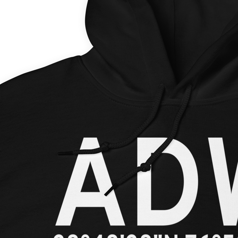 Camp Springs (KADW) Airport Hoodie Sweatshirt 