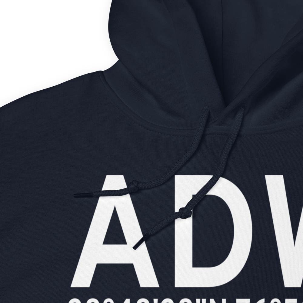 Camp Springs (KADW) Airport Hoodie Sweatshirt 