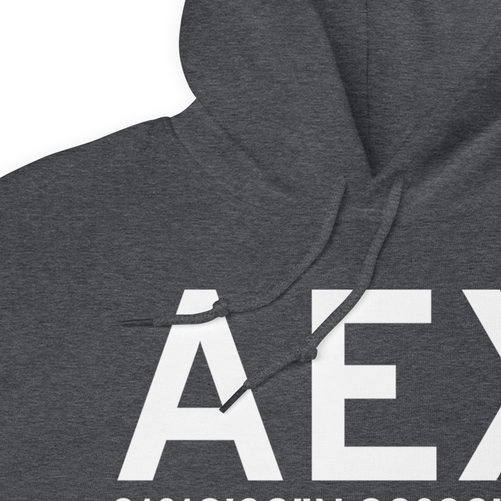 Alexandria (KAEX) Airport Hoodie Sweatshirt 