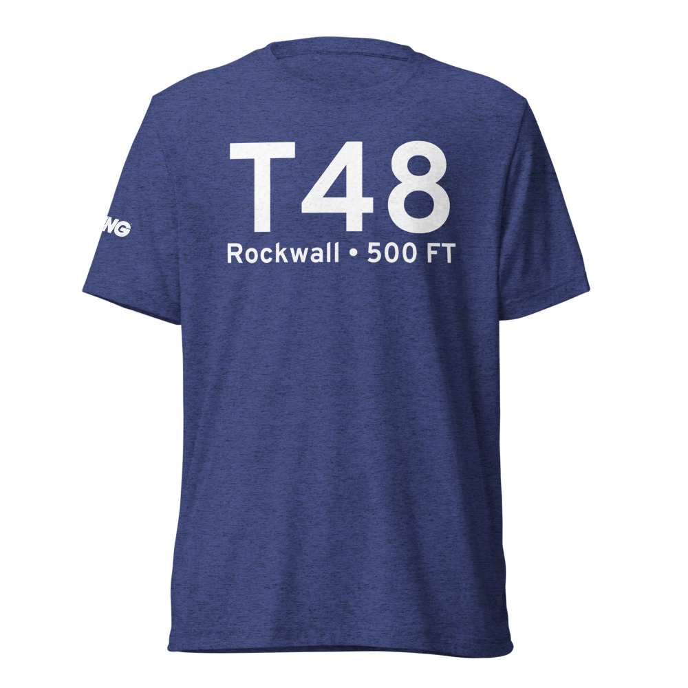 Rockwall (T48) Airport Tri-blend T-Shirt 