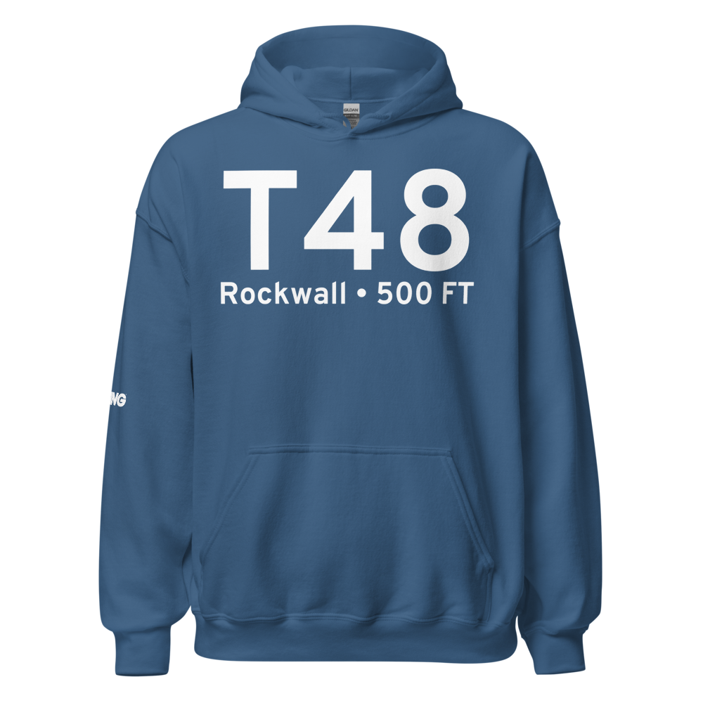 Rockwall (T48) Airport Hoodie Sweatshirt 