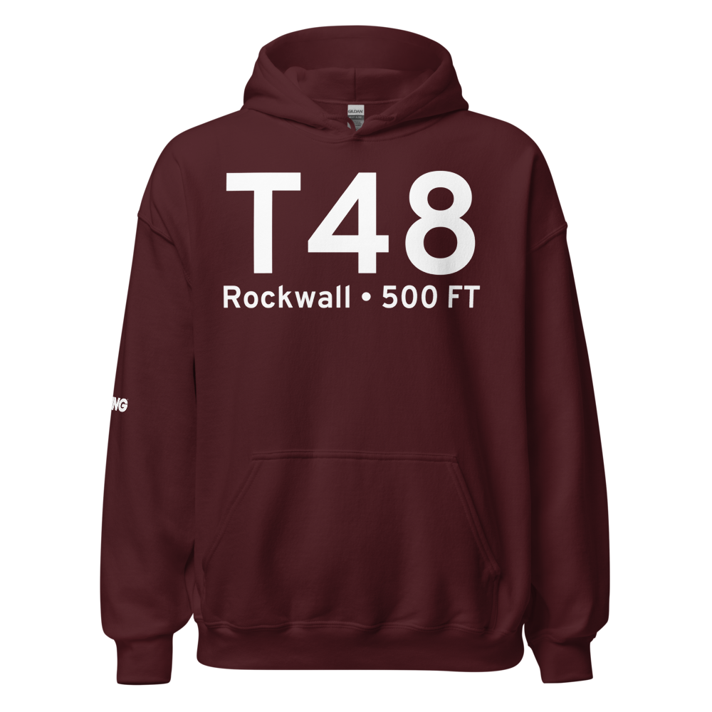 Rockwall (T48) Airport Hoodie Sweatshirt 