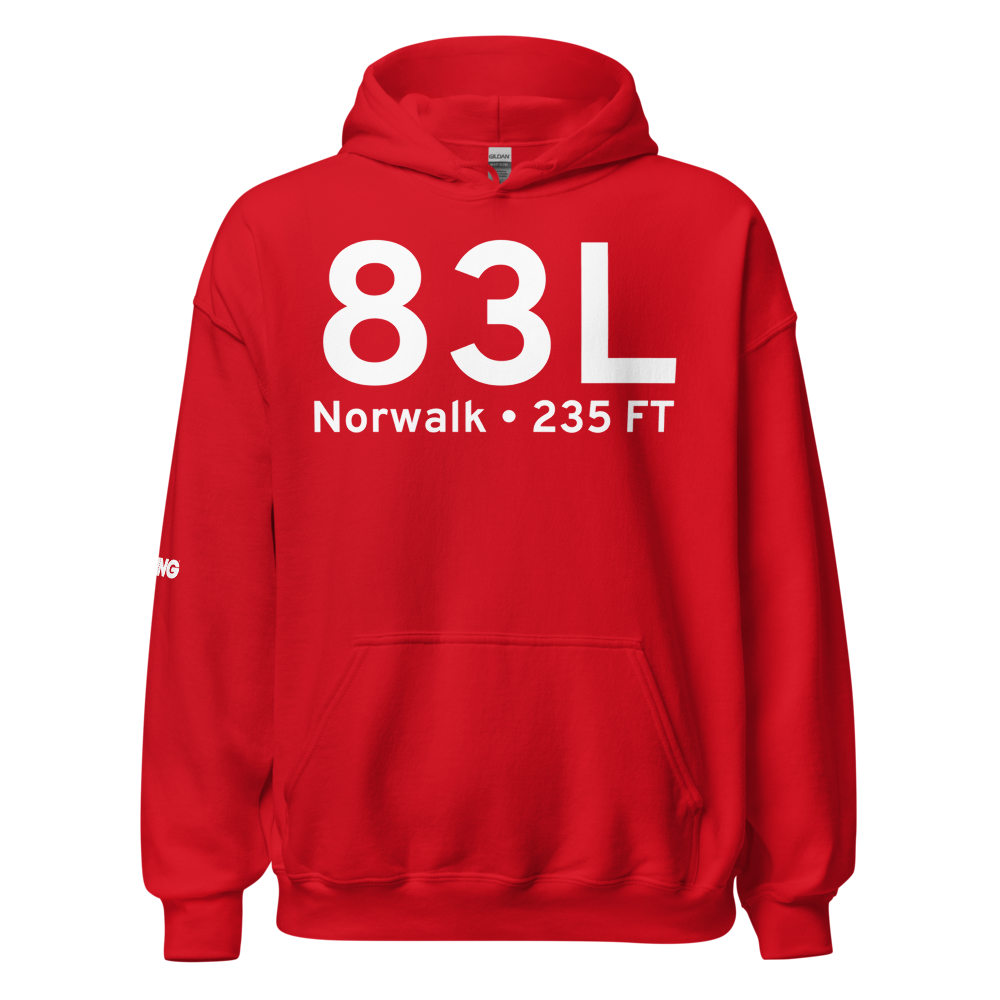 Norwalk (83L) Airport Hoodie Sweatshirt 